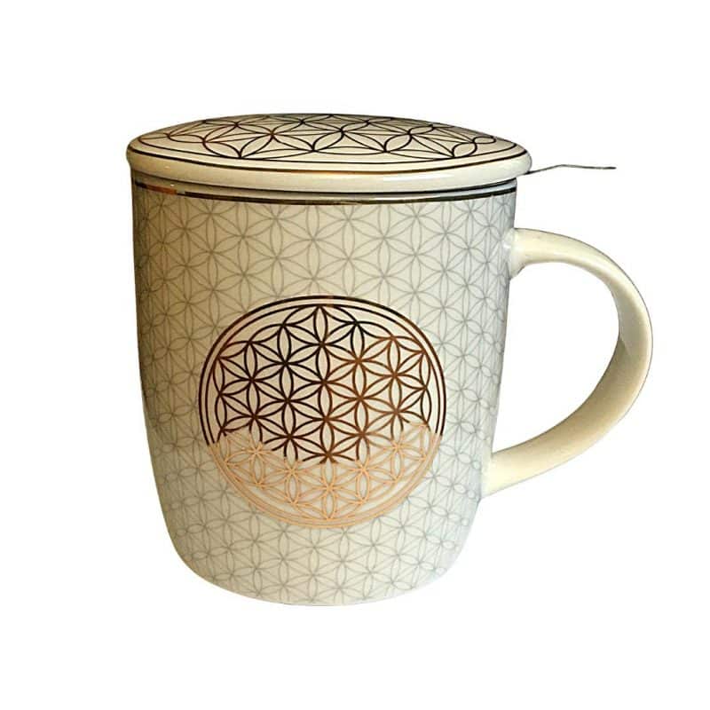 Tasse Fleur de Vie mandala fleur de vie