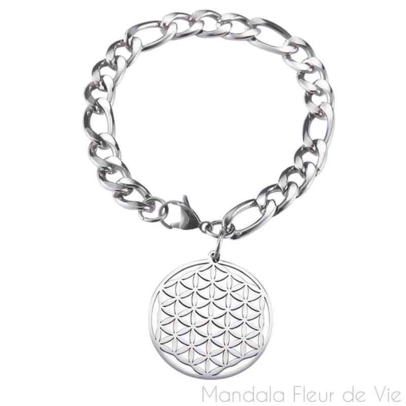 bracelet fleur de viebracier fleur de vie a mandala fleur de vie