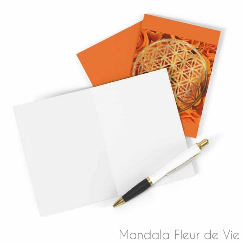 cartes fleur de vie roses 8 pcs 41 x 58 mandala fleur de vie 6