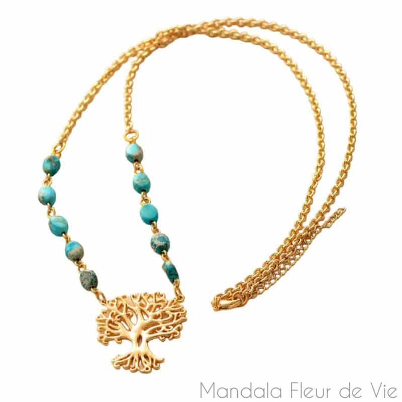 collier arbre de vie ocean