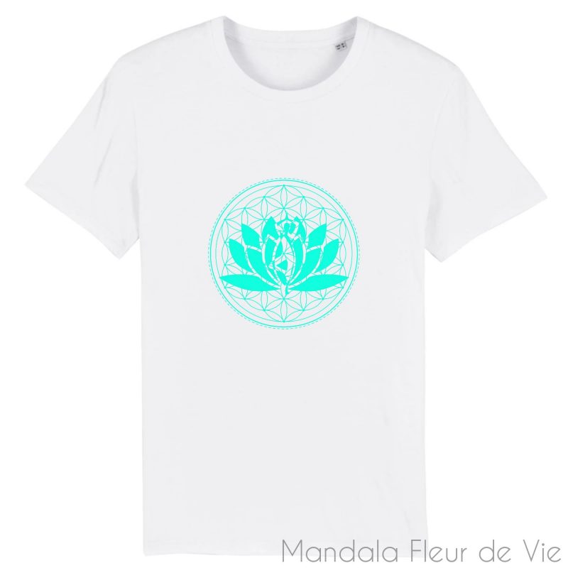 mandala fleur de vie Blanc1589214998