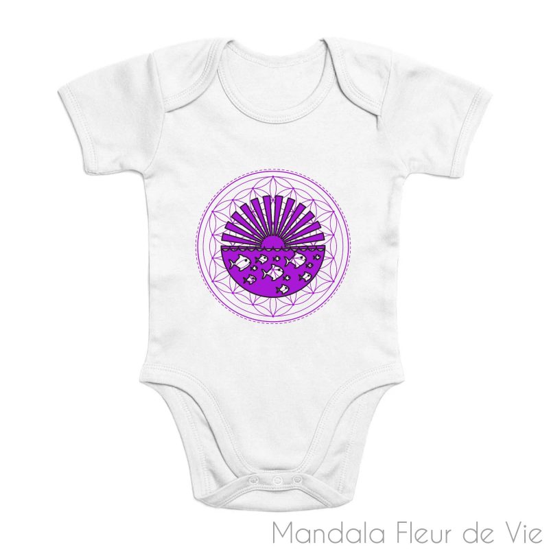 mandala fleur de vie Blanc1589992225