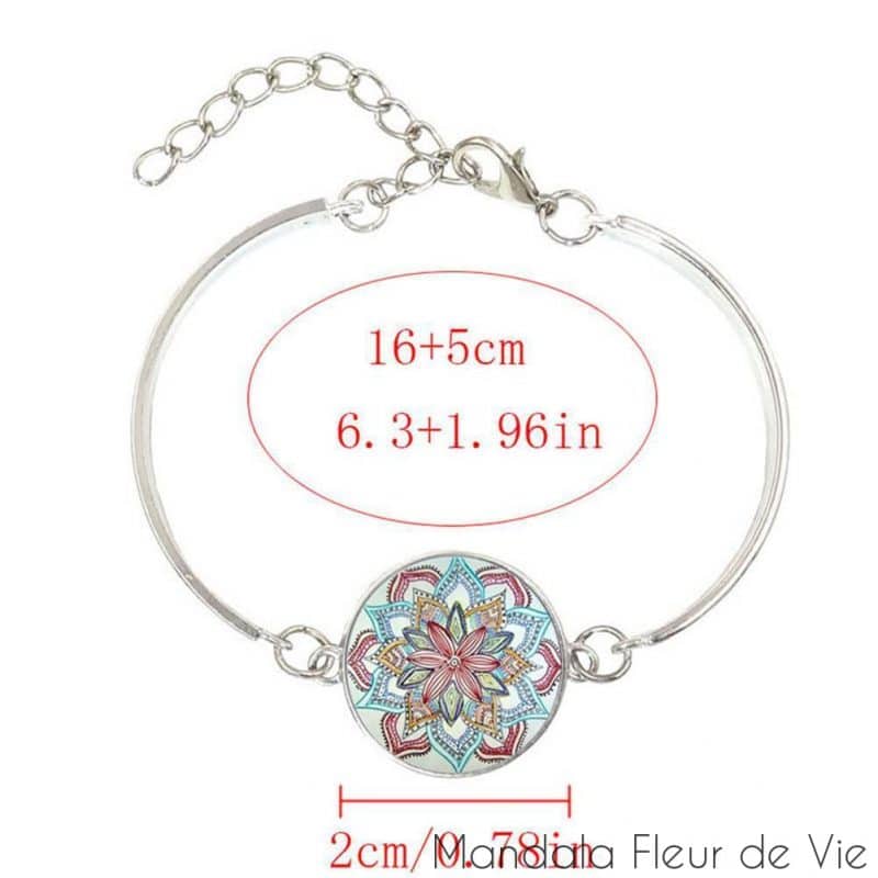 set de bijoux bohemian mandala noir blanc mandala fleur de vie 2